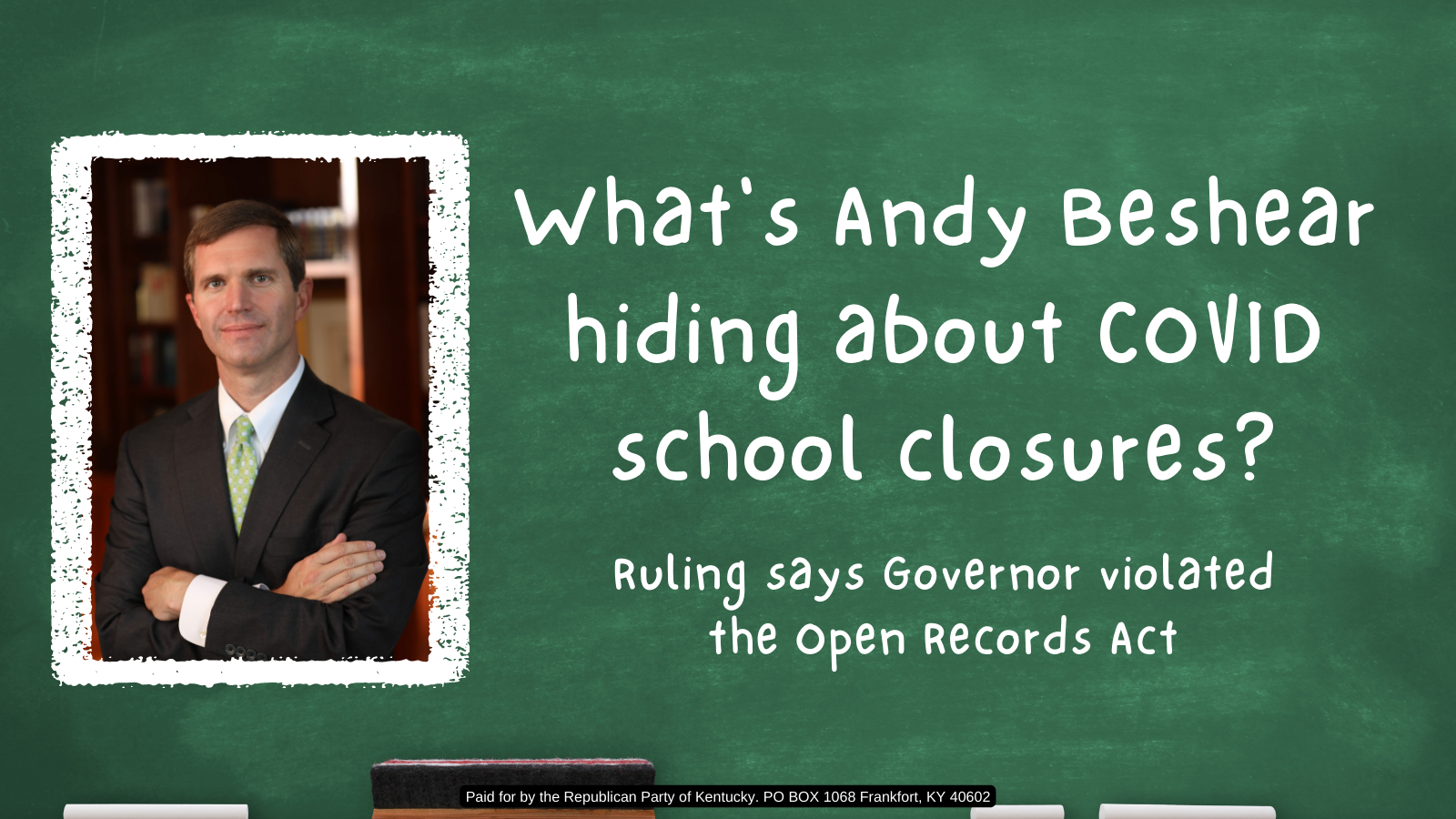 What is Andy Beshear hiding about COVID school closures?
