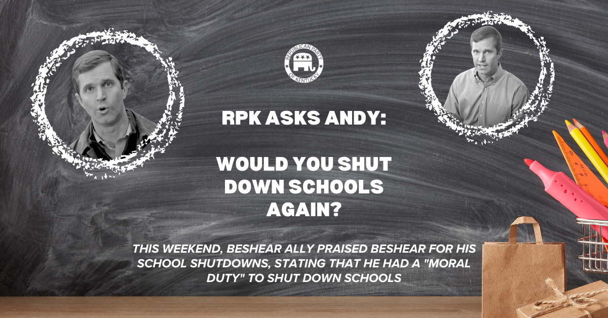 RPK Asks Andy: Would He Shut Down Schools Again?